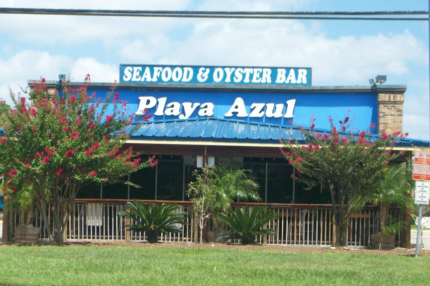 Playa Azul Restaurant and Oyster Bar re-opens in Houston, Texas.