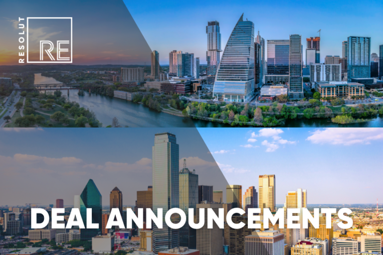 Deal Announcements, Austin & Dallas RESOLUT Offices Are HOT!