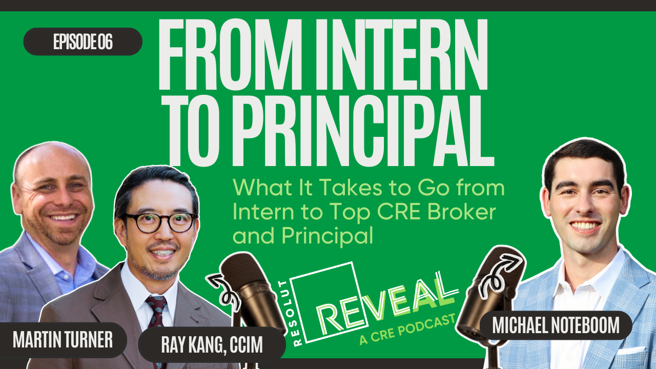 From Intern to Principal: What it Takes to Go From Intern to Top CRE Broker and Principal